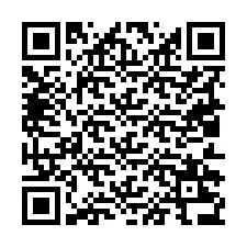 Código QR para número de teléfono +19012236506