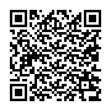 Código QR para número de teléfono +19012236516