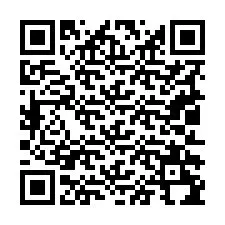 Código QR para número de teléfono +19012294535