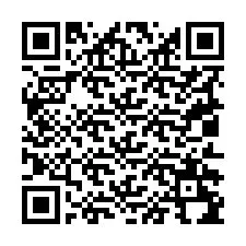 Código QR para número de teléfono +19012294540