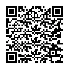 Kode QR untuk nomor Telepon +19012334708