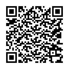 QR-koodi puhelinnumerolle +19012334719