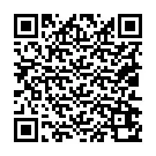 Código QR para número de teléfono +19012670259