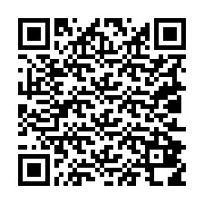 QR-code voor telefoonnummer +19012818298