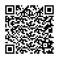 QR код за телефонен номер +19012827061