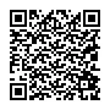 QR-koodi puhelinnumerolle +19012829750