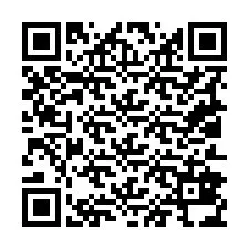 Código QR para número de teléfono +19012834849