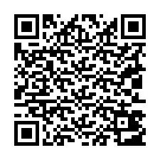 QR код за телефонен номер +19013403430