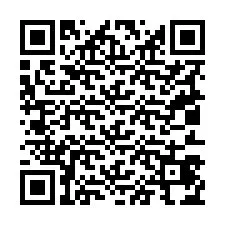 QR-код для номера телефона +19013474000