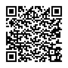 QR код за телефонен номер +19013562006