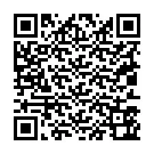 Código QR para número de teléfono +19013562010