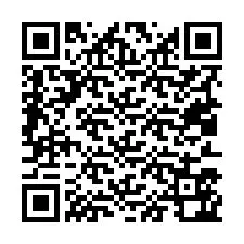 QR-code voor telefoonnummer +19013562013