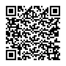 Código QR para número de telefone +19013567206