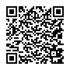 QR-код для номера телефона +19013801525