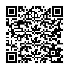 Código QR para número de telefone +19013801526