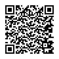 電話番号のQRコード +19013801537