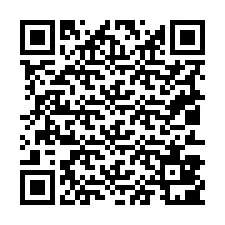 QR kód a telefonszámhoz +19013801541