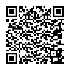 Código QR para número de teléfono +19013843083