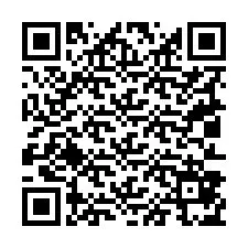 Código QR para número de teléfono +19013875620