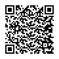 QR код за телефонен номер +19014177697