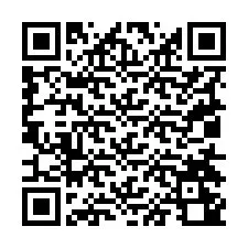 QR kód a telefonszámhoz +19014240780