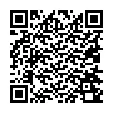 QR Code สำหรับหมายเลขโทรศัพท์ +19014240783