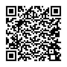 Código QR para número de teléfono +19014240797