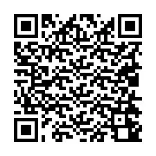 Código QR para número de telefone +19014240876