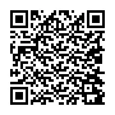 QR-kood telefoninumbri jaoks +19014281396