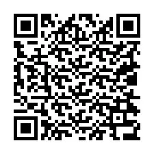 Código QR para número de teléfono +19014336098