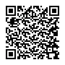 Código QR para número de teléfono +19014398972