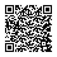 QR код за телефонен номер +19014747679