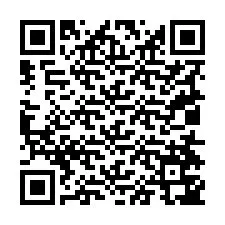 Codice QR per il numero di telefono +19014747680