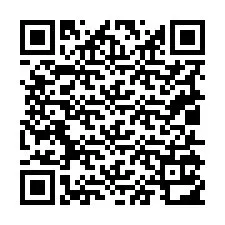 Kode QR untuk nomor Telepon +19015112861