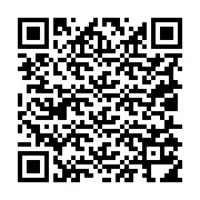 Código QR para número de telefone +19015114128