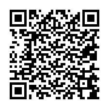 Código QR para número de teléfono +19015684007