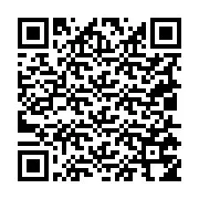 Código QR para número de telefone +19015754164