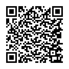 Código QR para número de teléfono +19015763376