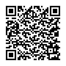電話番号のQRコード +19015923594