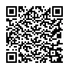 Codice QR per il numero di telefono +19017281001