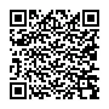 Codice QR per il numero di telefono +19017298926