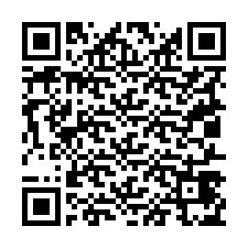 QR-koodi puhelinnumerolle +19017475820