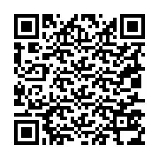 電話番号のQRコード +19017534180