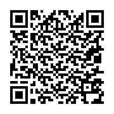 QR код за телефонен номер +19017534185