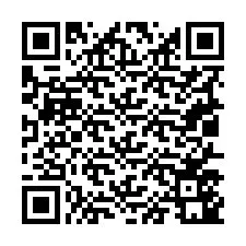 QR код за телефонен номер +19017541765