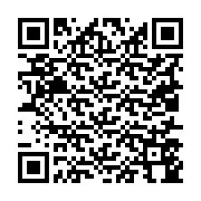 Código QR para número de teléfono +19017544286