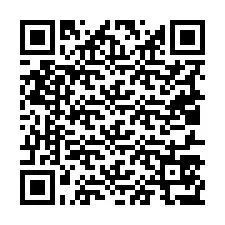 Código QR para número de telefone +19017577806