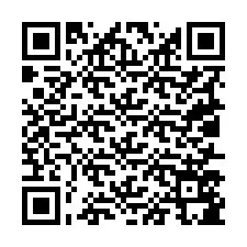 Codice QR per il numero di telefono +19017585698