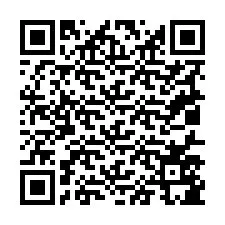 QR kód a telefonszámhoz +19017585701