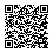 QR kód a telefonszámhoz +19017585702